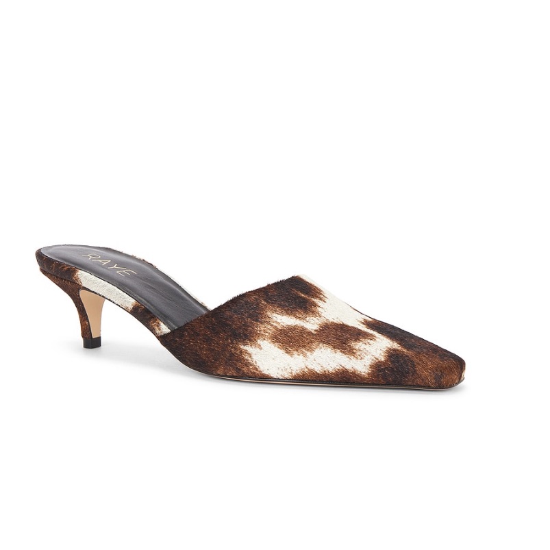 Raye Patricia Mule In Hair Calf